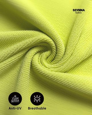 Tessuto reggiseno sportivo premium con larghezza 180 cm, peso 285 gsm e 93% poliestere riciclato + 7% spandex per materiale reggiseno da palestra ad alte prestazioni