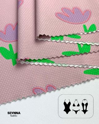 Tessuto a maglia doppia da 180 gsm per abbigliamento estivo e autunnale con 87% nylon riciclato ecologico