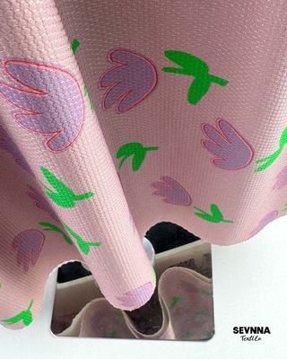 Tessuto a maglia doppia da 180 gsm per abbigliamento estivo e autunnale con 87% nylon riciclato ecologico