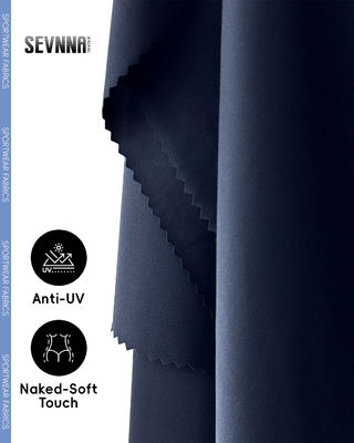 110gsm High Comfort Breathable Biking Fabric for Cycling Apparel with Recycled Nylon SD and Spandex