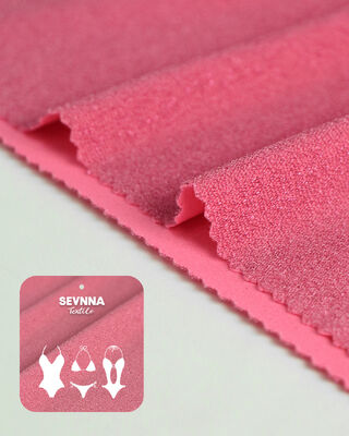 Stoffa per costumi da bagno ecologici con larghezza 150 cm Lurex argento e certificato GRS per costumi da bagno sostenibili