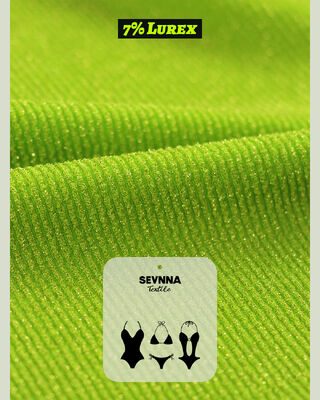 Tessuto per costumi da bagno ecologico con larghezza 120 cm, traspirante e resistente, materiale riciclato per costumi da bagno