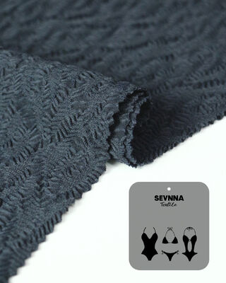 Tessuto per costumi da bagno riciclato sostenibile ed ecologico da 215 g/m² per costumi da bagno durevoli