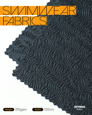 Tessuto per costumi da bagno riciclato sostenibile ed ecologico da 215 g/m² per costumi da bagno durevoli