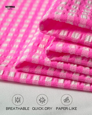 Indumenti da bagno riciclati con 48% di nylon 46% di poliestere 6% di spandex 120-130 cm di larghezza e 170 g di peso per costumi da bagno sostenibili