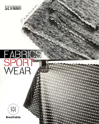 Tessuto per leggings morbido ed elasticizzato con elevate proprietà elastiche e di gestione dell'umidità, ideale per abbigliamento sportivo e quotidiano