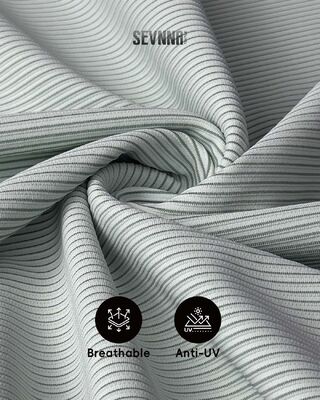 Indumenti per lo yoga con tessuto elastico e con maglieria circolare per abbigliamento attivo