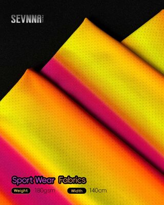 180Gsm tessuti da corsa con tecnologia antiodore e maglia traspirante per abbigliamento attivo ad alte prestazioni