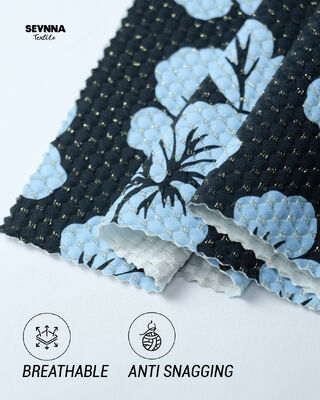 Tessuto a maglia doppio confortevole Materiale a maglia ideale per abbigliamento alla moda abbigliamento casual e tappezzeria che offre traspirabilità e morbidezza