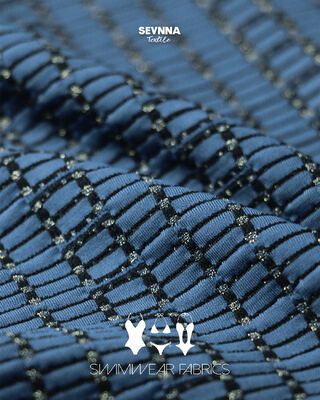 Tessuto per costumi da bagno riciclato da 290 g/m², ecologico e resistente, materiale per costumi da bagno estivi