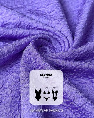 86% Nylon Riciclato UPF 50+ Tessuto da Nuoto Testurizzato da 245 g/m² per Costumi da Bagno e Abbigliamento Sportivo ad Alte Prestazioni