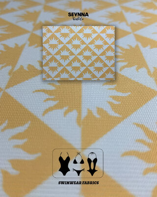 Tessuto per costumi da bagno testurizzato da 260 g/m² ad alta resistenza al cloro UPF 50+ per costumi da bagno durevoli