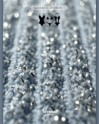 Tessuto per costumi da bagno ecologico con il 83% di nylon riciclato, asciugabile rapidamente e resistente al cloro per costumi da bagno sostenibili