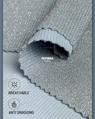 Tessuto per costumi da bagno ecologico con il 83% di nylon riciclato, asciugabile rapidamente e resistente al cloro per costumi da bagno sostenibili