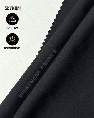 Tessuto da bicicletta ad alte prestazioni con protezione UV e peso 190 gm realizzato con 79% di poliestere riciclato + 21% di spandex