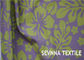 Le progettazioni floreali hanno riciclato il tessuto su misura tessuto di Lycra tricottano tricottare del filo di ordito