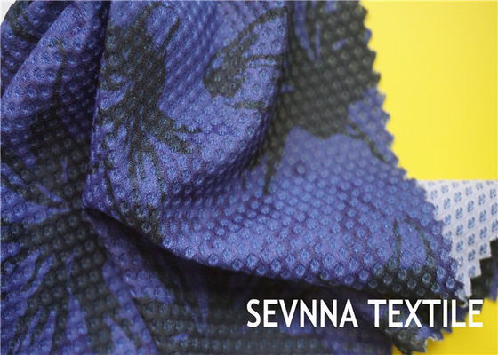 Tessuti di nylon riciclati strutturati smussati del Activewear del tessuto dei semi con le bande del jacquard