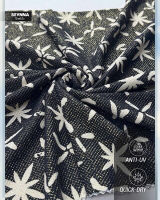 Tessuto per costumi da bagno ad asciugatura rapida, resistente al cloro, leggero, 170 g/m², ecologico, per costumi da bagno sostenibili