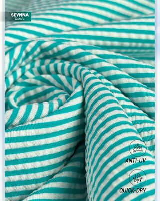 Tessuto per costumi da bagno riciclato traspirante e ad asciugatura rapida da 180 g/m² per la produzione sostenibile di costumi da bagno