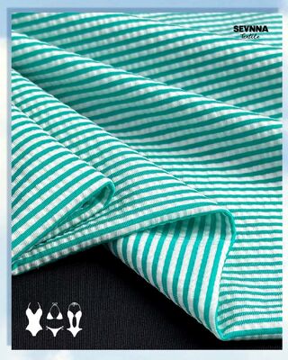 Tessuto per costumi da bagno riciclato traspirante e ad asciugatura rapida da 180 g/m² per la produzione sostenibile di costumi da bagno