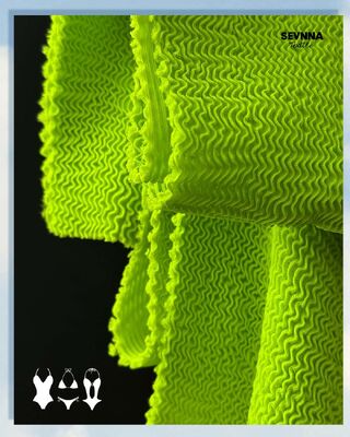 Tessuto in poliestere riciclato resistente alle pieghe da 270 g/m² per applicazioni circolari a maglia