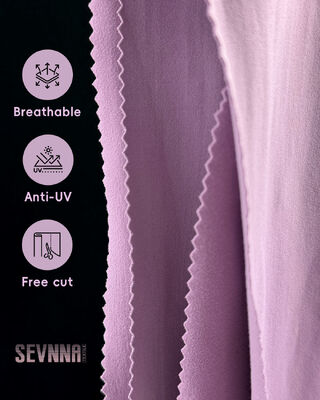 Recycled Lycra Fabric with SPF50 Protection 150cm Width Circular Knit Stretch Material for Activewear