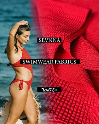 Women Breathable Recycled Swimwear Fabric Sustainable Fabric Perfect for Designing Comfortable and Eco Friendly Swimwear