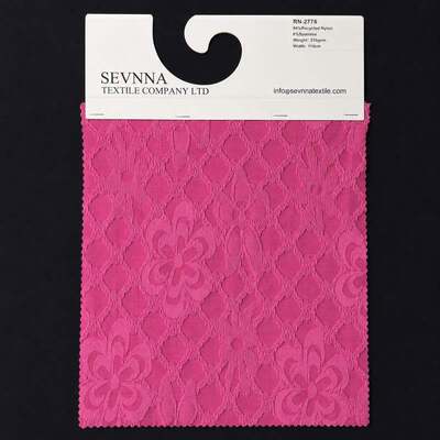 310GSM UPF 50+ Tessuto di costume da bagno di nylon spandex riciclato RN-2776