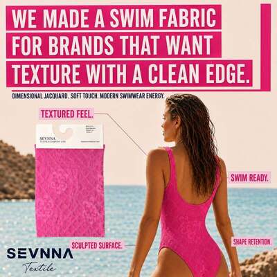 310GSM UPF 50+ Tessuto di costume da bagno di nylon spandex riciclato RN-2776