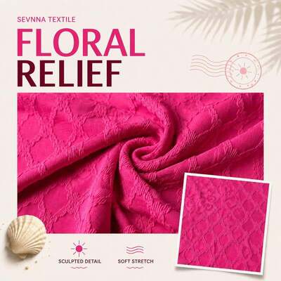 310GSM UPF 50+ Tessuto di costume da bagno di nylon spandex riciclato RN-2776