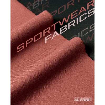 Tessuto Leggings SP7054 in SUPPLEX Spandex con Tocco di Cotone, 320GSM, UPF 50+