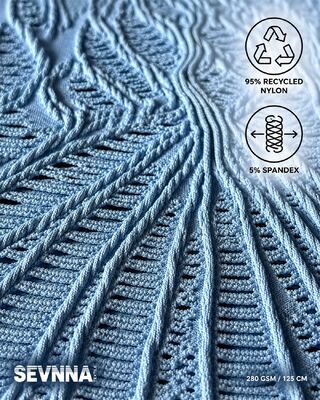280gsm Quick-Drying Recycled Nylon Fabric with Customizable Colors for Sustainable Textile Solutions