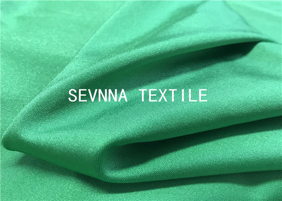 Di colore della micro della fibra di Repreve umidità normale solida del tessuto alta Upf valutazione di Wicking per il costume da bagno corrente su ordinazione delle magliette giro collo