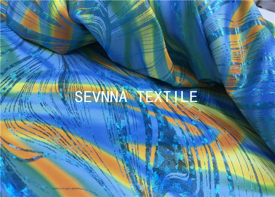 Il Activewear della stampa di tatto della mano di tocco della carta dell'elastam di ROICA tricotta il tessuto che l'allungamento eccellente tiene elastico Cuttable libero caldo