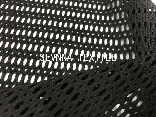 Il materiale dell'elastam del poliestere degli abiti sportivi l'abito di plastica riciclato che di modo della maglia della rete di sport dei filati della bottiglia dissimula