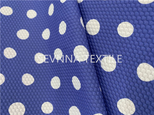 Essiccazione veloce di resistenza di Dot Recycled Swimwear Fabric Chlorine di Polka