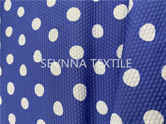 Essiccazione veloce di resistenza di Dot Recycled Swimwear Fabric Chlorine di Polka