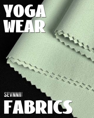 Elevare il tuo allenamento gioco yoga indossare tessuto maglieria circolare per uno stile di vita attivo