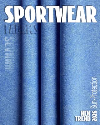 Tessuti di poliestere riciclato ecologici e alla moda per marchi di moda sostenibili