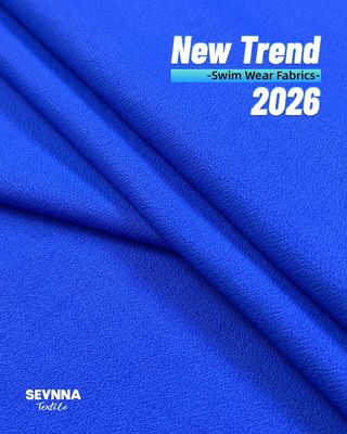 270gm Materiale a maglia doppia Dettagli 93% Nylon riciclato 7% Spandex per abiti sostenibili e confortevoli