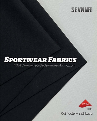Tissu Lycra leggero e allungabile per abiti di moda e comodi