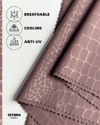 Materiale per reggiseni da allenamento in poliestere elastano ad alta traspirabilità per i requisiti di tessuto per reggiseni sportivi
