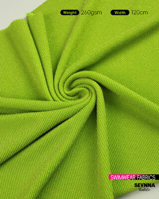 Eco Friendly Swimwear Fabric with 120cm Width Breathable and Durable Recycled Swimwear Material