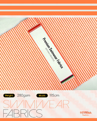 Tessuto premium testurizzato per costumi da bagno con 95% poliestere riciclato + 5% spandex, peso 280 gsm e alta traspirabilità per costumi da bagno