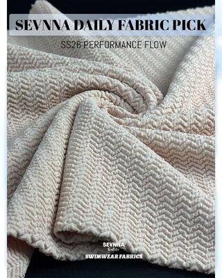 Tessuto ecologico per costumi da bagno con elasticità bidirezionale, larghezza 130 cm e peso 250 g/m² per costumi da bagno sostenibili