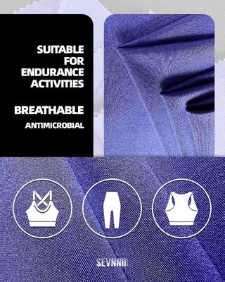 Tessuti da corsa progettati per offrire un comfort e un controllo dell'umidità superiori per abbigliamento sportivo e di allenamento professionale