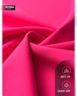 152 cm di larghezza tessuto di poliestere spandex con elevata elasticità e colore personalizzato per abiti da ginnastica e costumi da bagno
