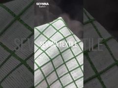 Tessuti a maglia doppia in poliestere riciclato di fibre riciclate adatti per abbigliamento estivo/autunnale