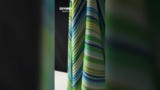 Tessuto in nylon riciclato Eco Stripe Stretch