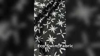 Tessuto per costumi da bagno ecologico riciclato e durevole